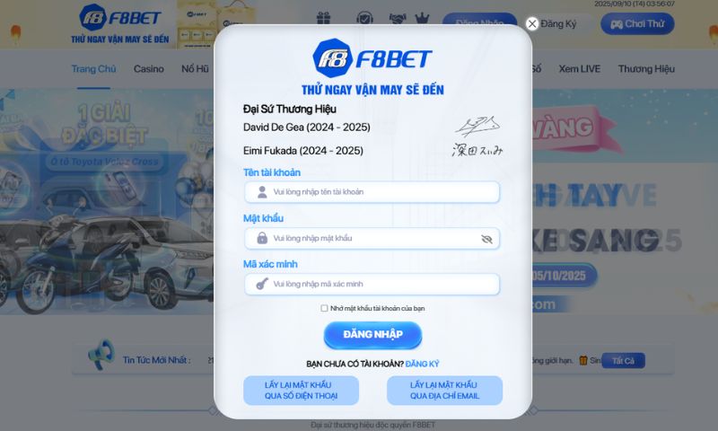 hướng dẫn quy trình đăng nhập F8BET an toàn